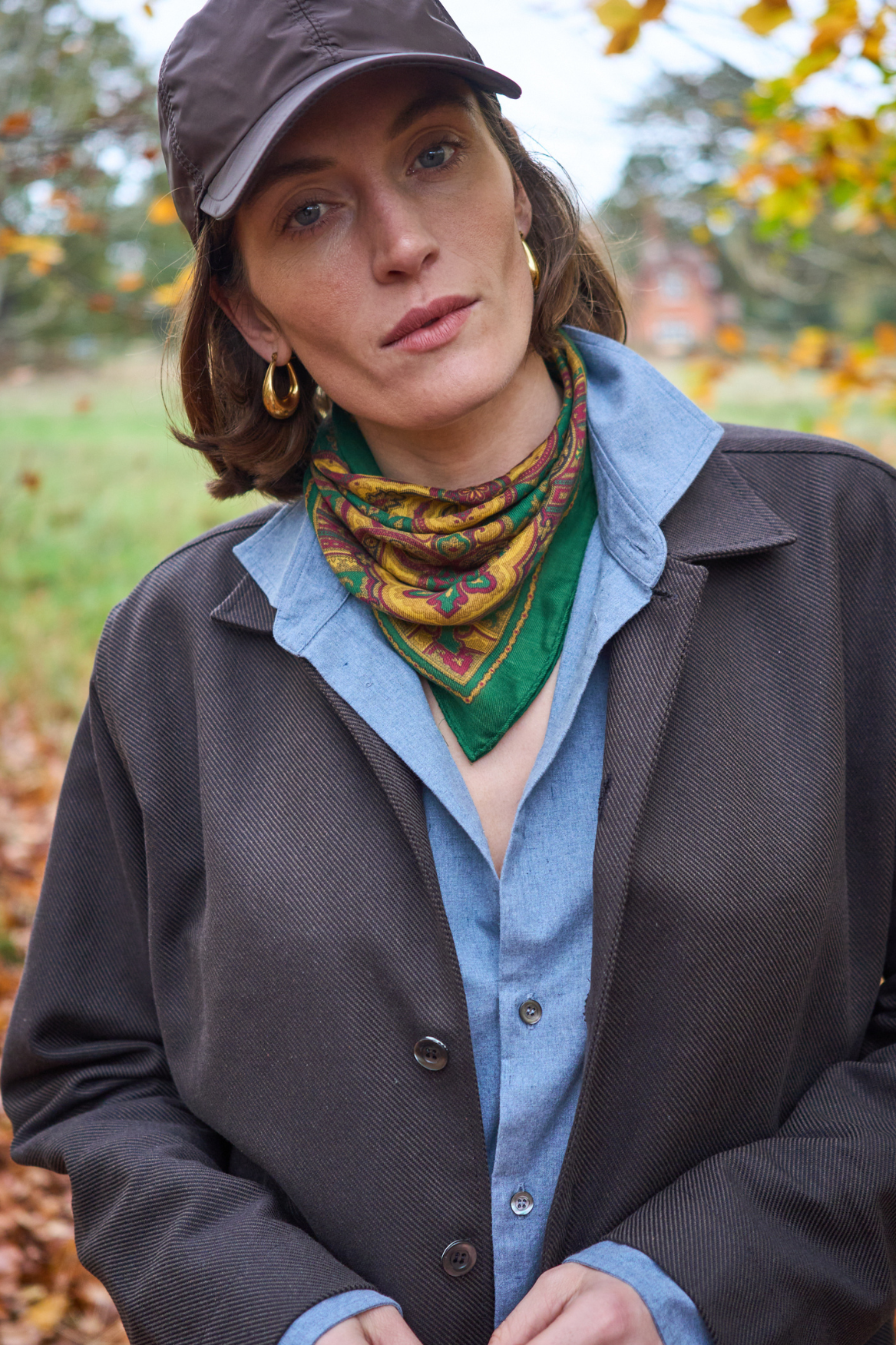 Casquette de baseball en chocolat imperméable et recyclée