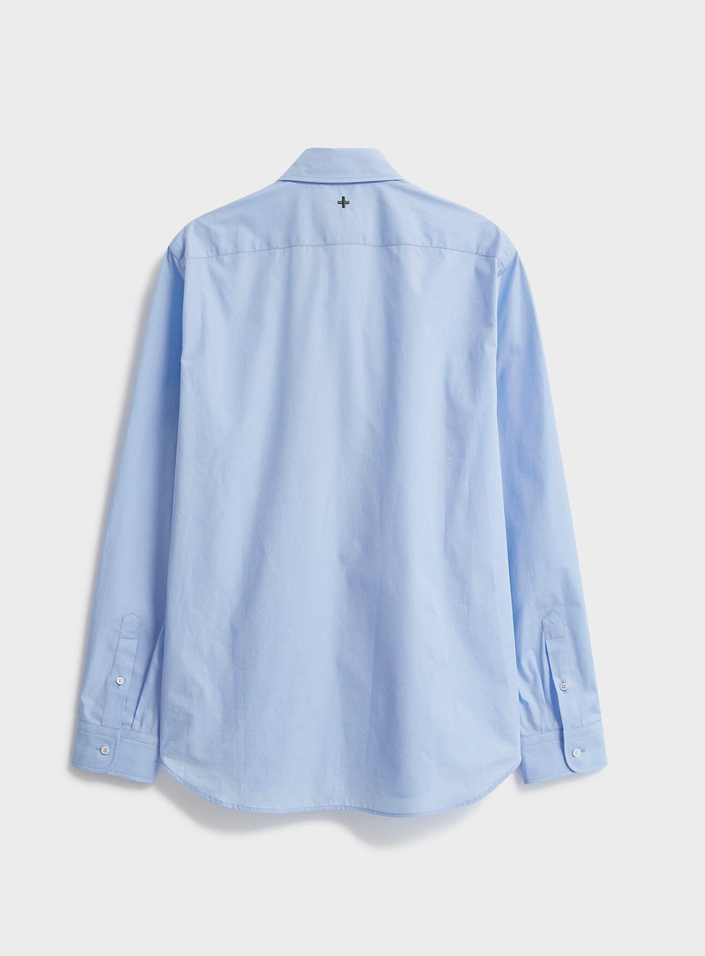 Chemise Popover Moderne à Col Boutonné en Coton Régénératif