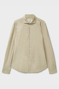Chemise confort coupée en flanelle italienne recyclée