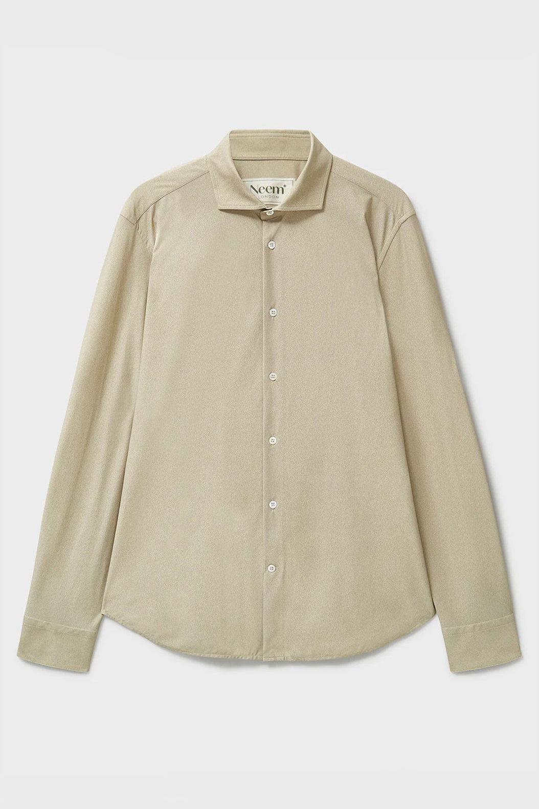 Chemise confort coupée en flanelle italienne recyclée