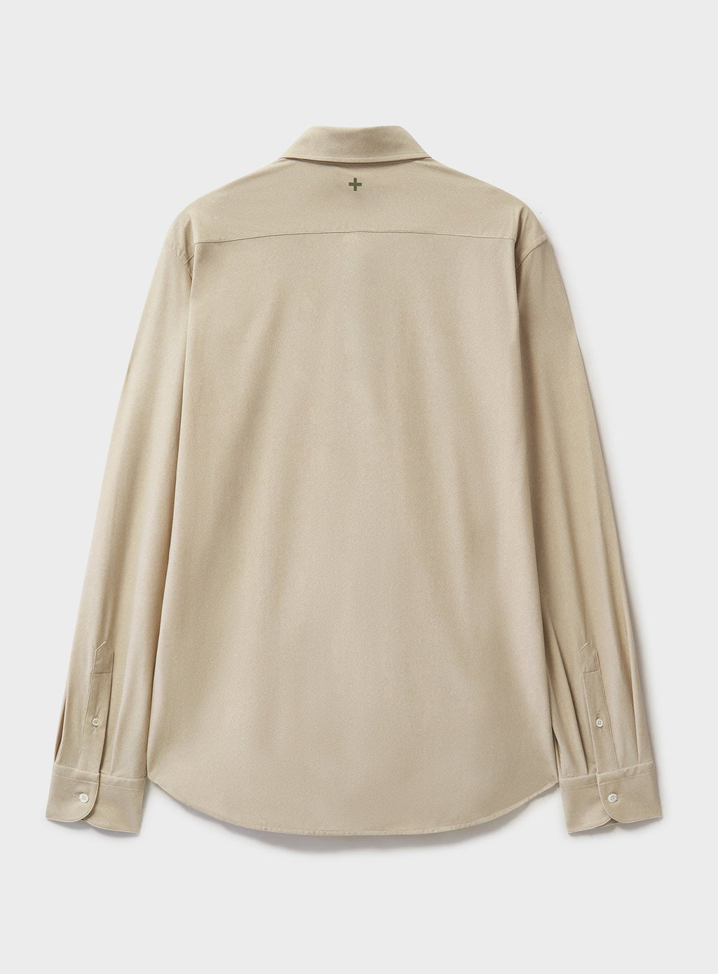 Chemise confort coupée en flanelle italienne recyclée