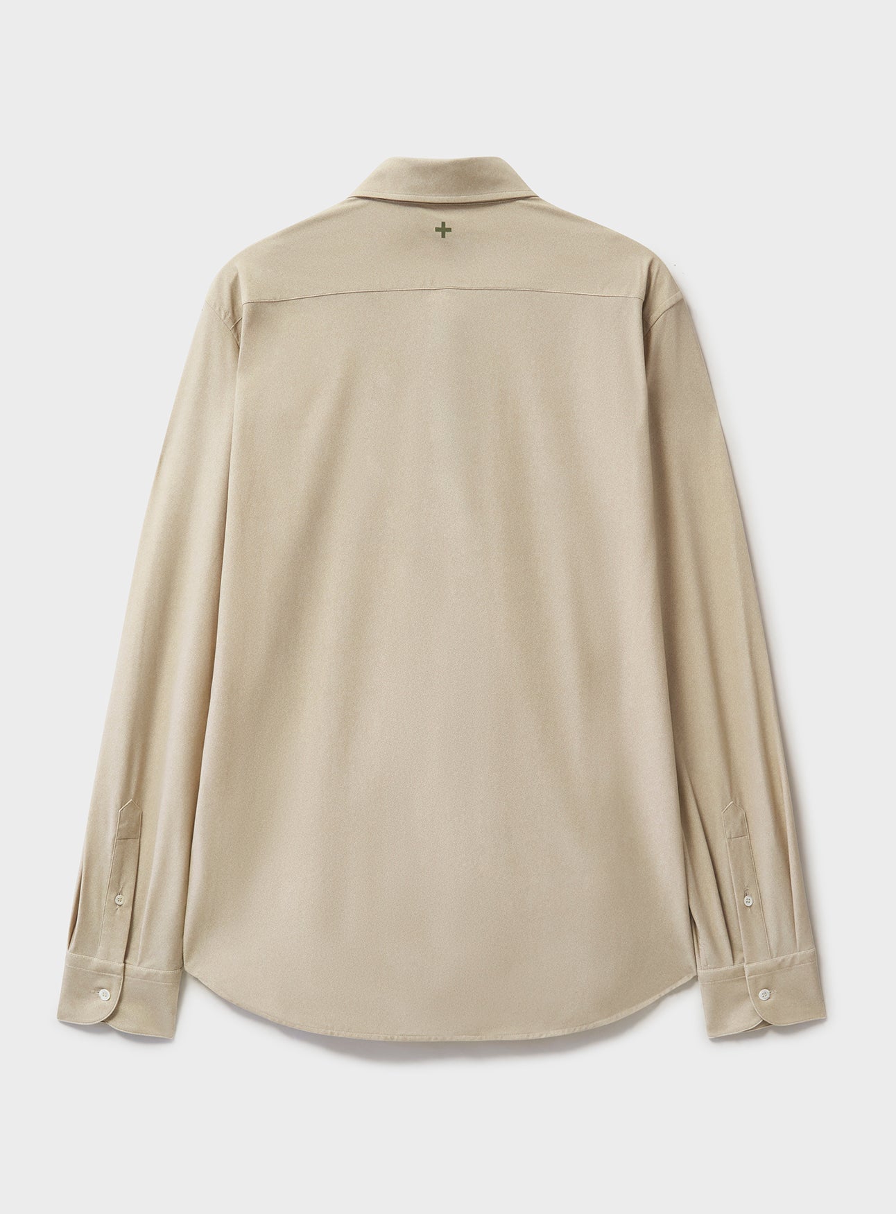 Chemise confort coupée en flanelle italienne recyclée