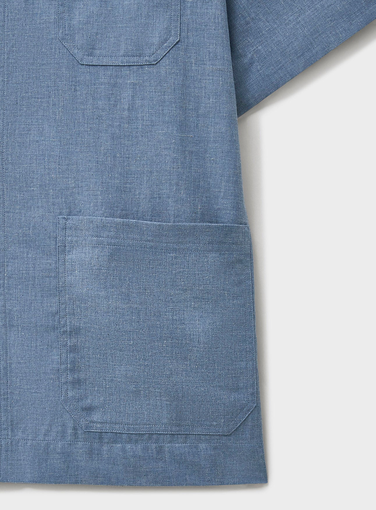 Chemise à manches courtes en coton recyclé Sky