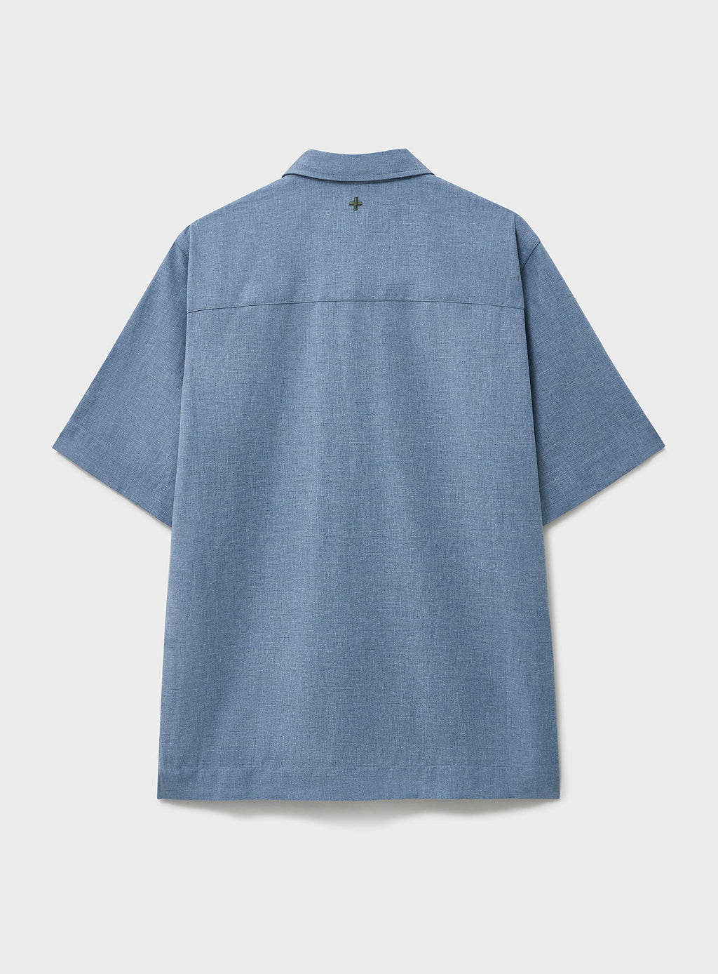 Chemise à manches courtes en coton recyclé Sky
