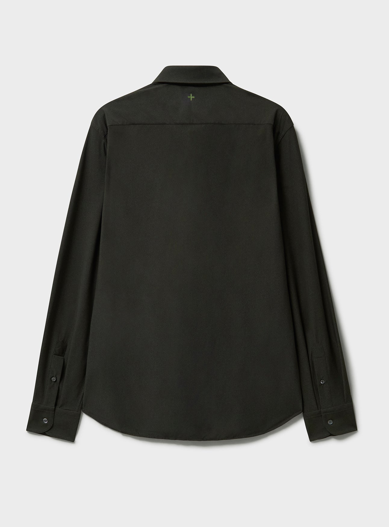 Chemise confort recyclée en chocolat italien coupé