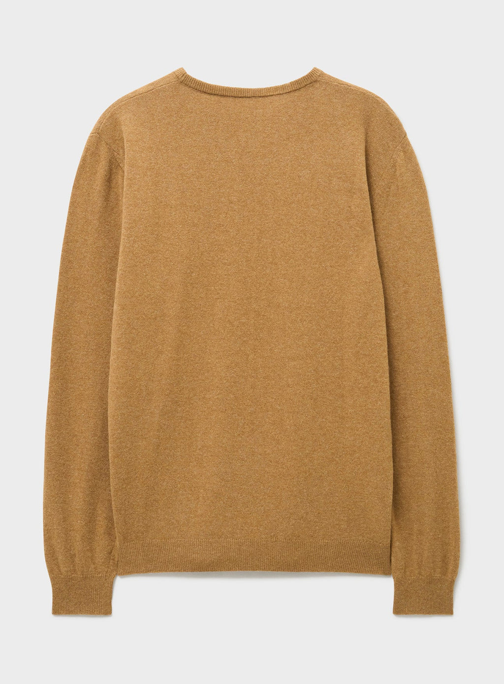 Col roulé en maille de laine italienne recyclée beige